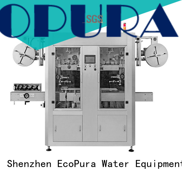 EcoPura sleeve bottle labeler equipment international market for wholesale