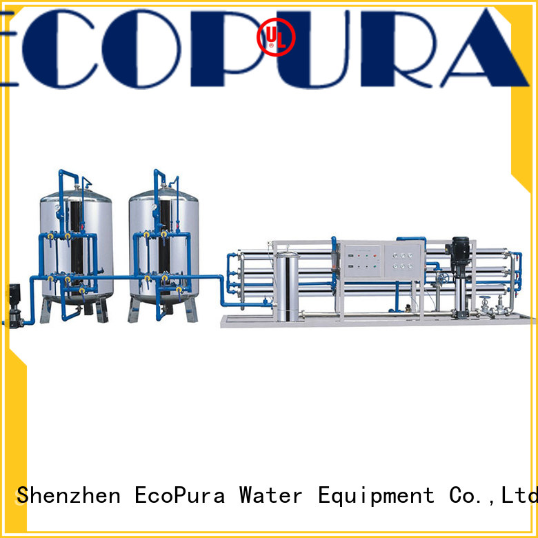 EcoPura pretreatment water system equipments exporter for water treatment
