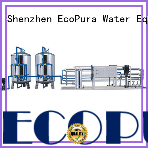 strict inspection water treatment equipment 8m3h solution expert for water purification