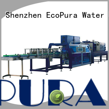 EcoPura dedicated service shrink wrap equipment personalized for b2b
