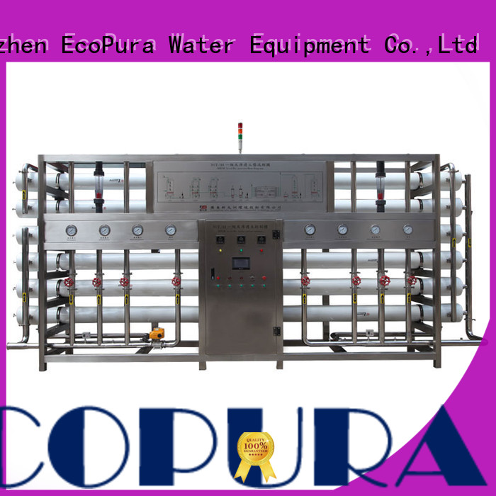 EcoPura 15m3h water treatment equipment supplier exporter for water purification