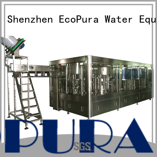 EcoPura filling small liquid filling machine manufacturer for commercial production