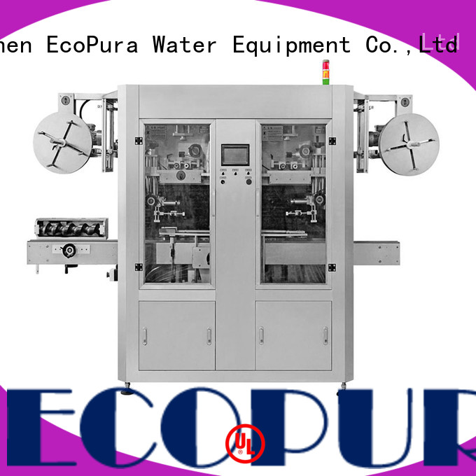 EcoPura double Bottle Labeling Machine overseas market for commerce