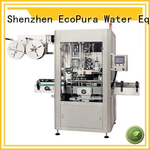EcoPura head bottle labeler machine overseas market for wholesale