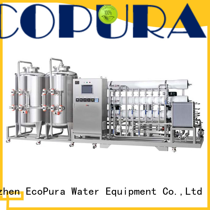 EcoPura 5m3h water process equipment solution expert for water treatment