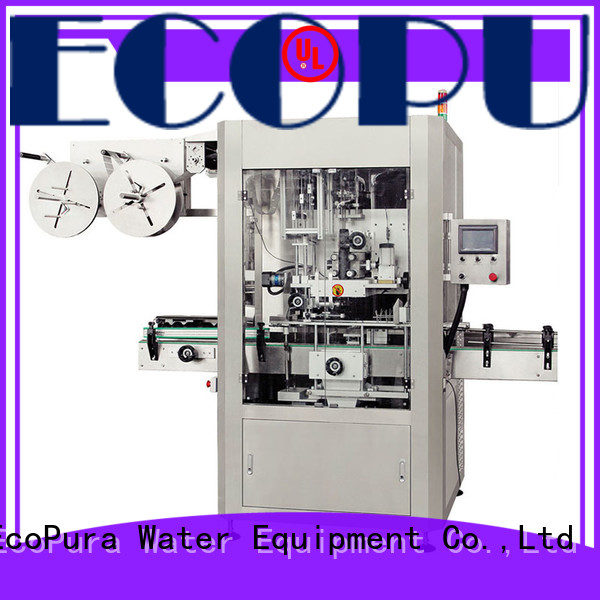 EcoPura factory directly supply bottle labeler equipment overseas market for commerce