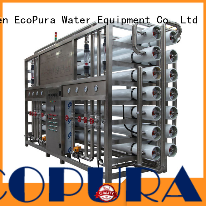 EcoPura strict inspection water system equipments exporter for the global market
