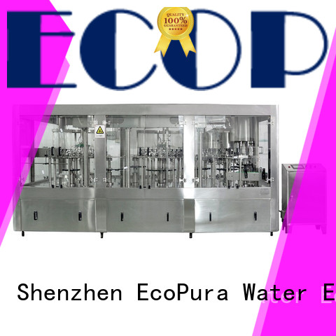EcoPura 4in1 juice filling equipment international market for trader
