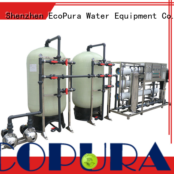 EcoPura 8m3h water process equipment wholesaler trader for water treatment