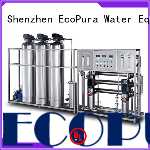 EcoPura strict inspection water treatment equipment wholesaler trader for water treatment