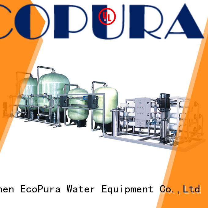 EcoPura 3000lh water treatment equipment supplier solution expert for the global market