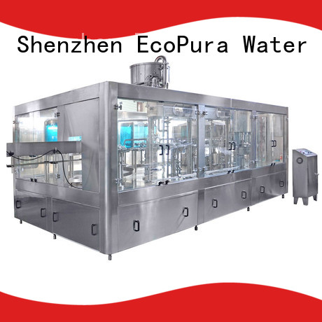 EcoPura automatic carbonated soft drinks filling machine wholesale for importer