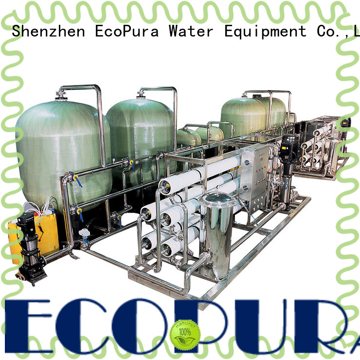 EcoPura strict inspection water treatment process solution expert for water treatment