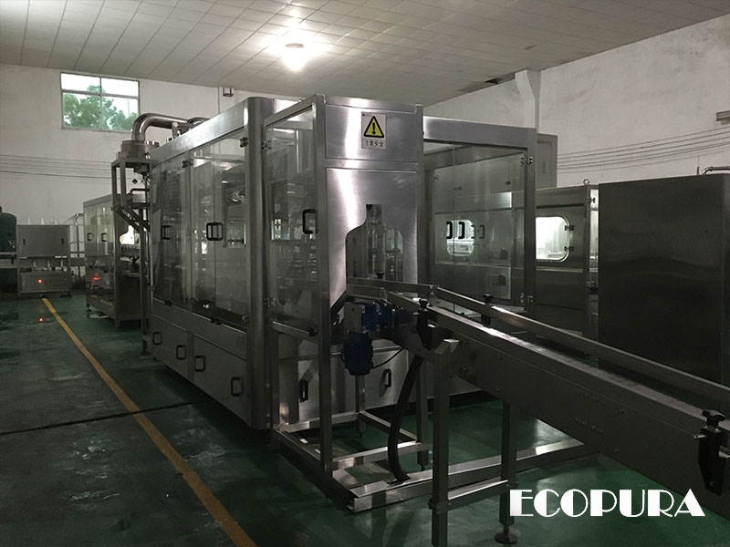 EcoPura automatic mineral water bottling plant manufacturer manufacturer for commercial production