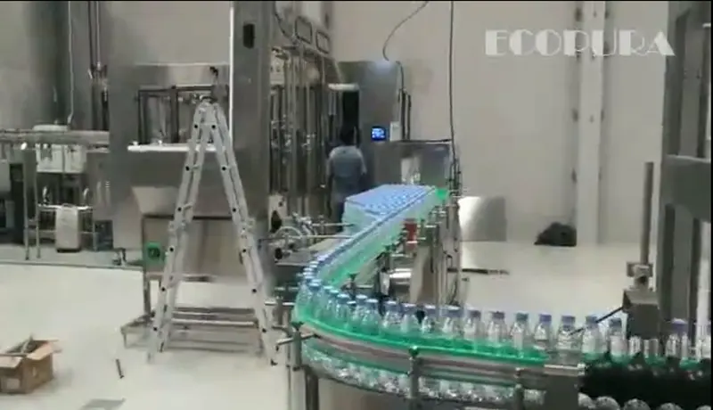Water Bottling Line for Mideast Client