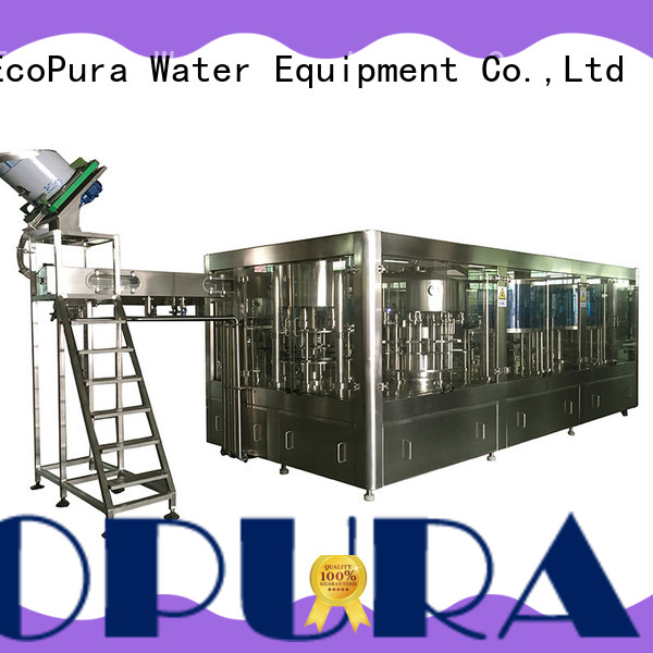 EcoPura 3in1 automatic liquid filling machine manufacturer for liquids