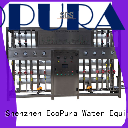 EcoPura 100% quality water treatment equipment 20m3h for water treatment