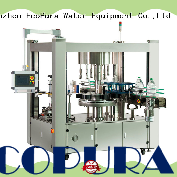 EcoPura shrink bottle labeler machine overseas market for commerce