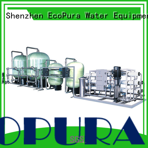 EcoPura strict inspection water process equipment wholesaler trader for water purification