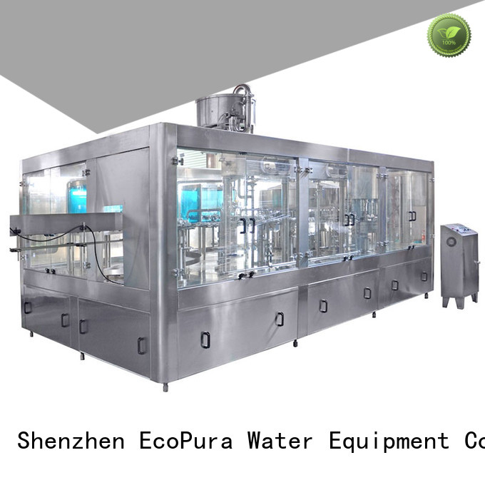 EcoPura 4in1 csd filling machine factory for upgrade industries