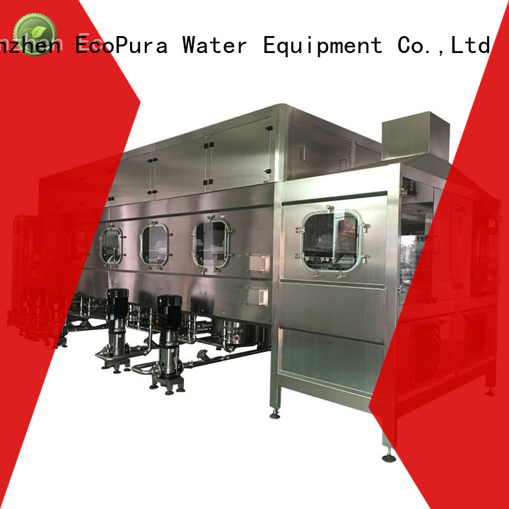 EcoPura 1200bph filling equipment factory for commercial production