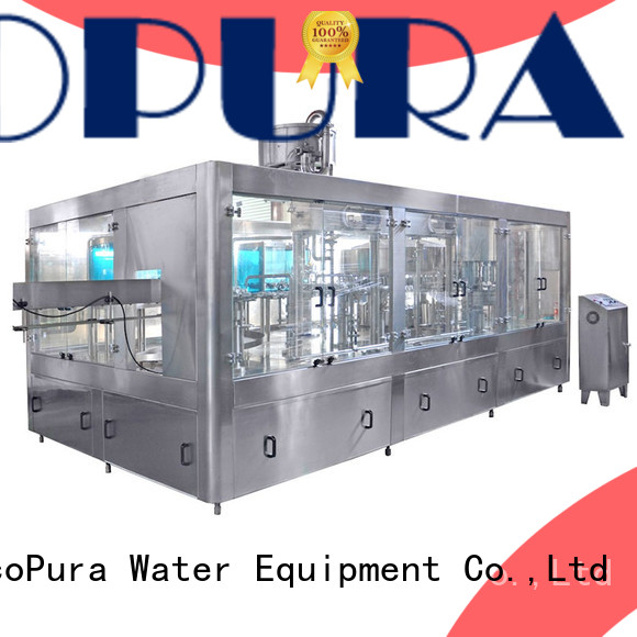 EcoPura standard soft drink filling machine wholesale for upgrade industries