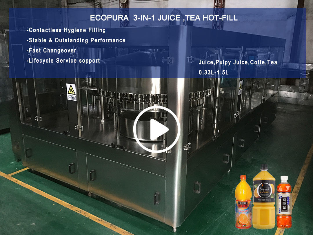 3in1 juice filling machine international market for upgrade industries EcoPura-1