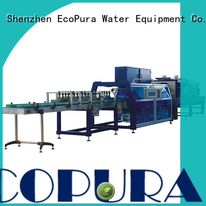 EcoPura 5 star service shrinking wrapping machine for b2b