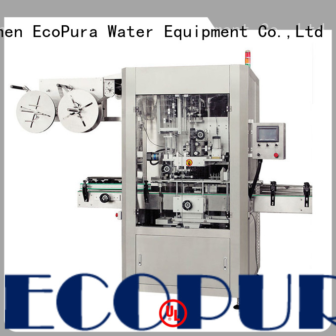 EcoPura factory directly supply bottle labeler equipment international market for sale