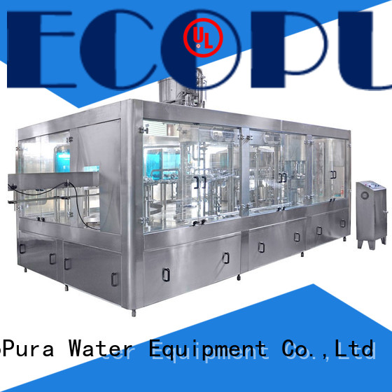 EcoPura 4in1 csd filling machine factory for upgrade industries