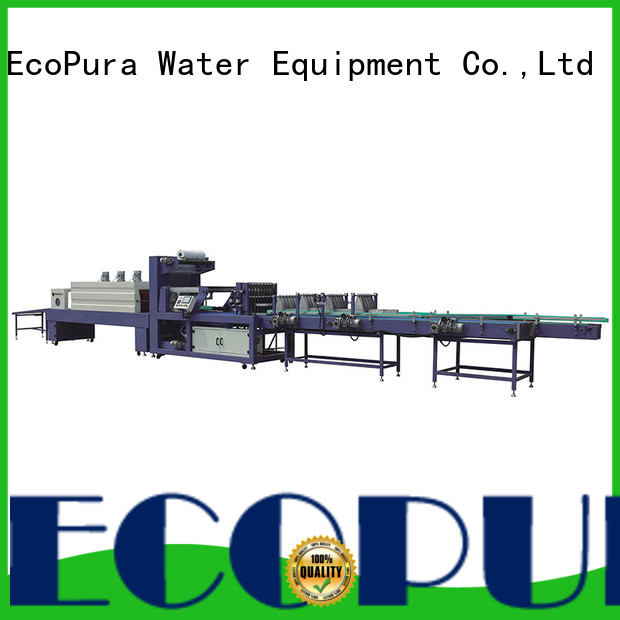 EcoPura 5 star service shrinking wrapping machine supplier for industrial production