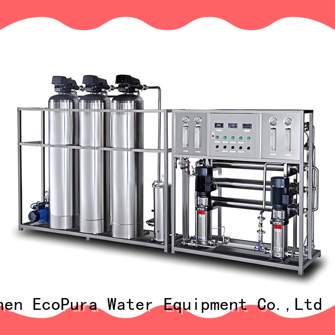 EcoPura premium quality water treatment machine price solution expert for the global market