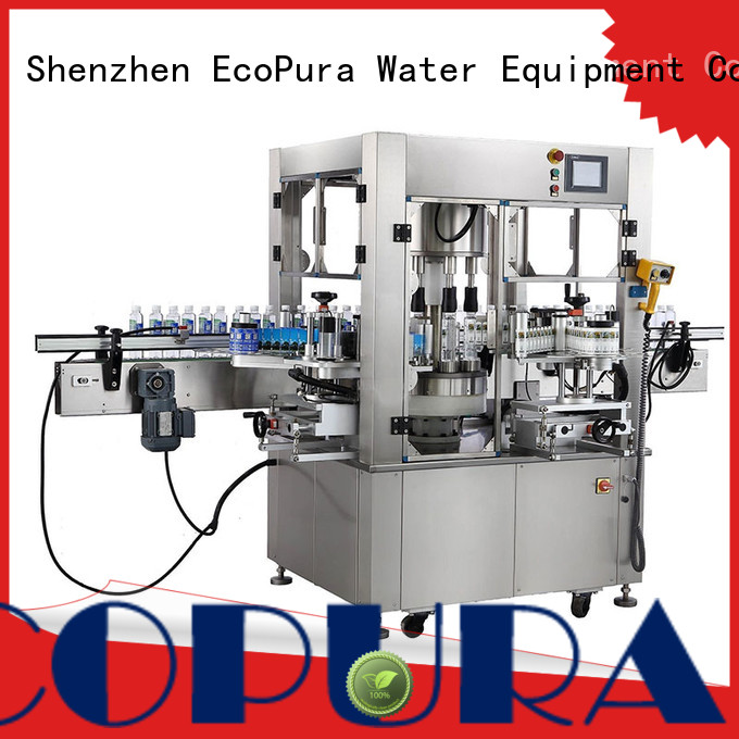 EcoPura ISO9001 certified bottle labeler equipment overseas market for commerce