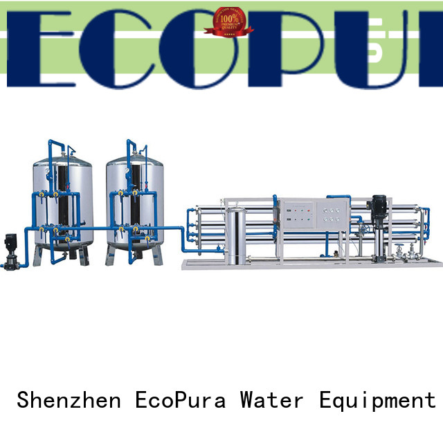 EcoPura standard water treatment equipment manufacturers solution expert for water treatment