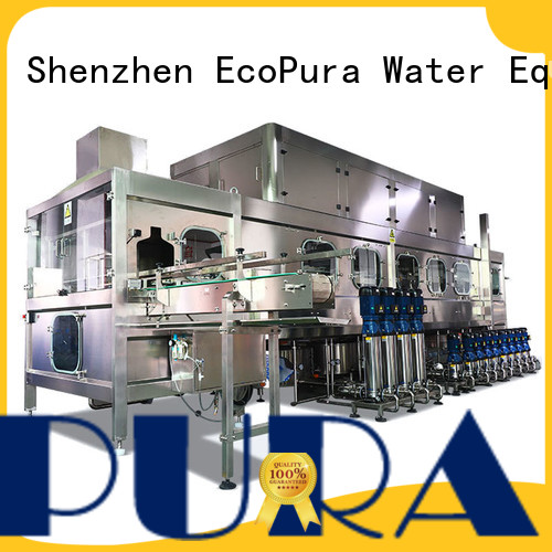 EcoPura 5gallon water filling equipment manufacturer for commercial production