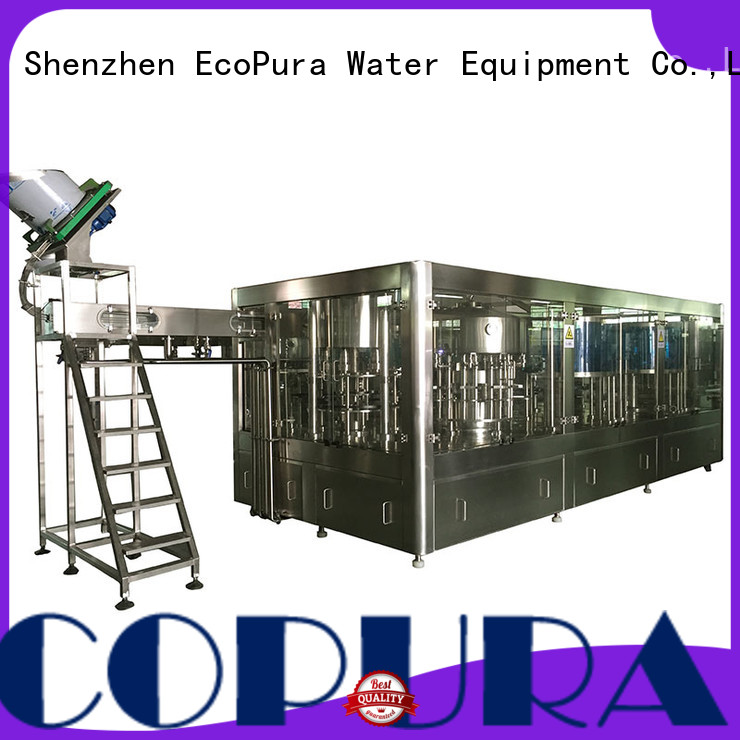 4in1 automatic liquid filling machine trade partner for commercial production EcoPura