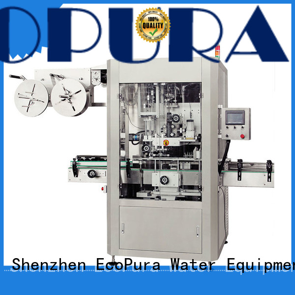 EcoPura low moq bottle labeler machine trade partner for wholesale