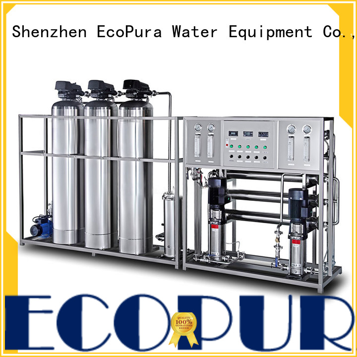 EcoPura strict inspection water treatment process exporter for water treatment