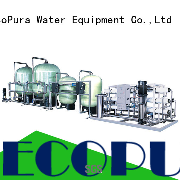 EcoPura 100% quality water treatment system solution expert for water purification