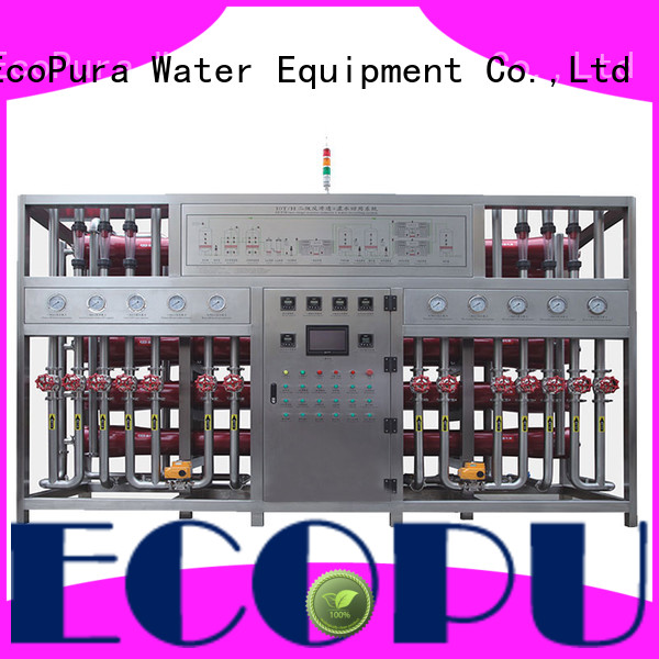EcoPura premium quality water treatment machine price wholesaler trader for the global market