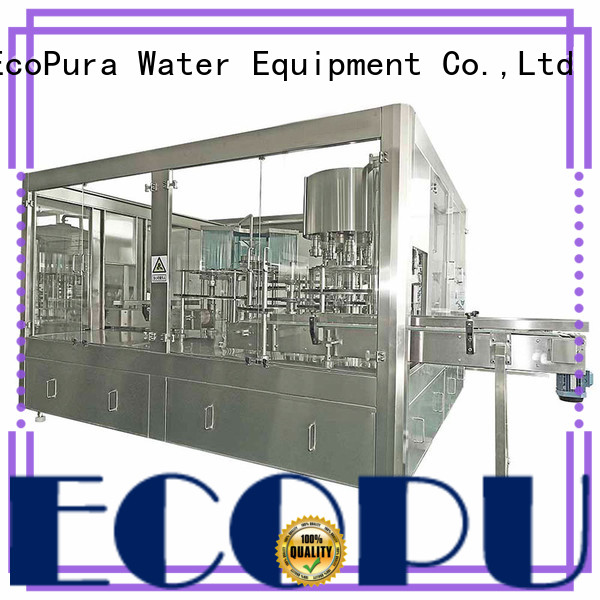 EcoPura OEM ODM water bottle filling machine international trader for factory