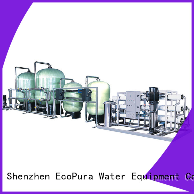 EcoPura ro water treatment equipment supplier solution expert for the global market