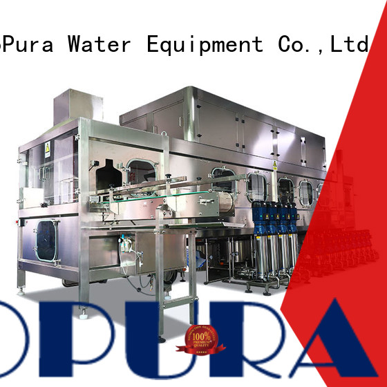EcoPura 1500bph water bottling equipment factory for distribution