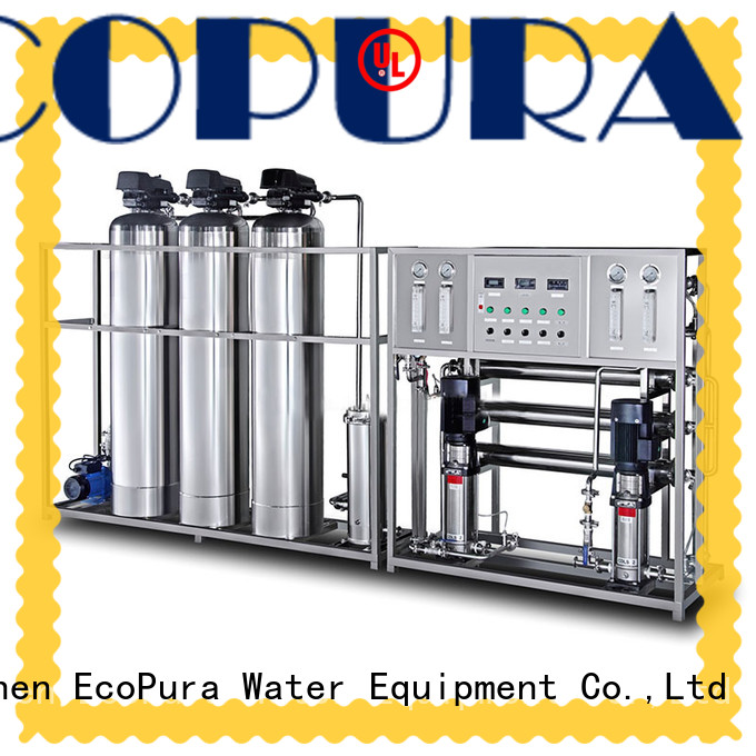 EcoPura water water treatment plant manufacturers exporter for water treatment