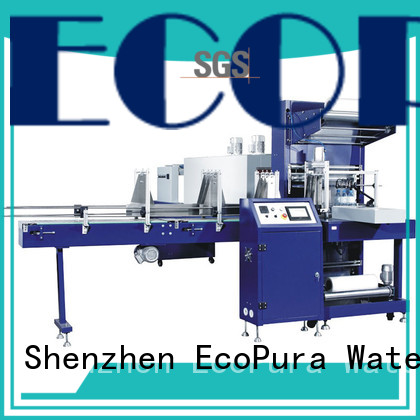 EcoPura wrapper shrink wrap equipment personalized for b2b