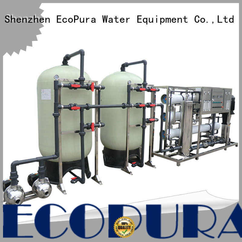 EcoPura 100% quality water treatment machine wholesaler trader for water purification