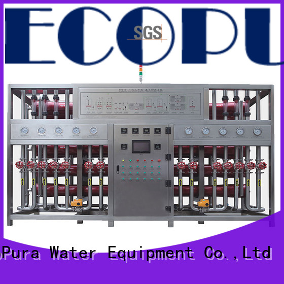 EcoPura standard water treatment plant manufacturers exporter for water purification