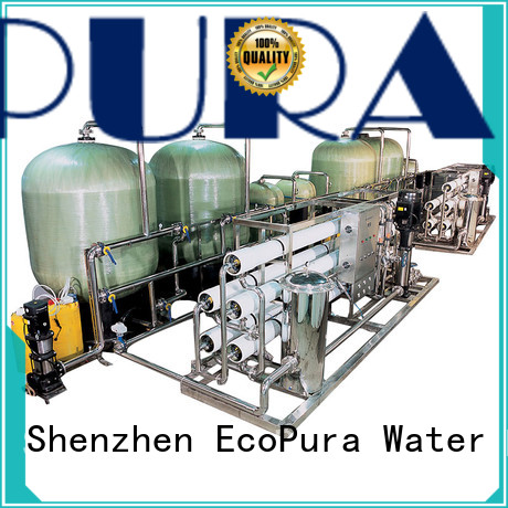 EcoPura desalination water treatment machine price exporter for water treatment