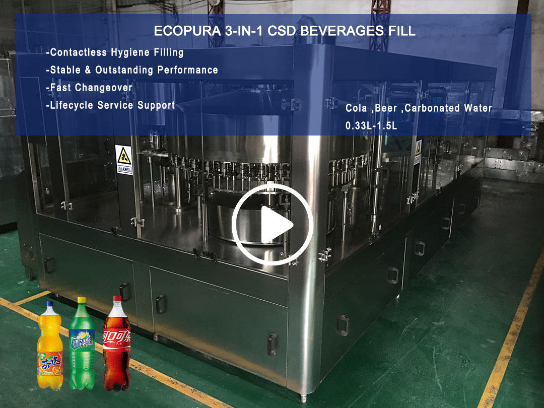 EcoPura automatic csd filling machine factory for sale-1