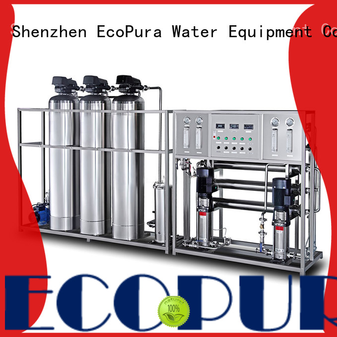 standard water treatment process 25m3h solution expert for water purification